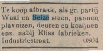 bèltje